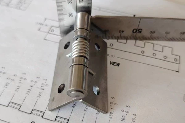 2mm2 Inch Corrosion Resistant Spring Hinge