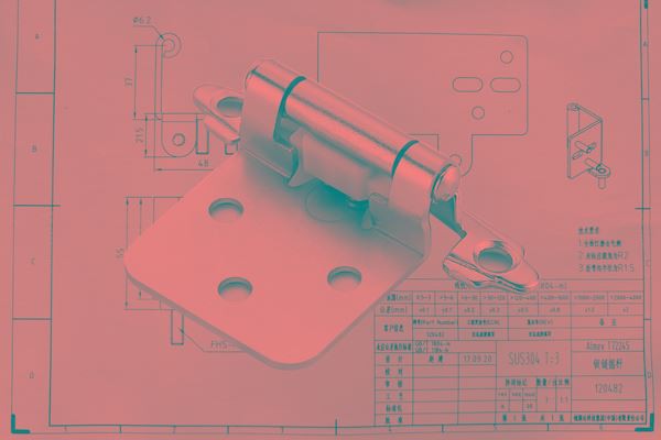 304 Stainless Steel Hidden Hinges