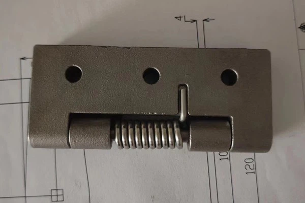 Carbon Steel Cobalt-plated Spring Hinge, Special Performance Technology, Mostly Used in Special Material Processing Equipment
