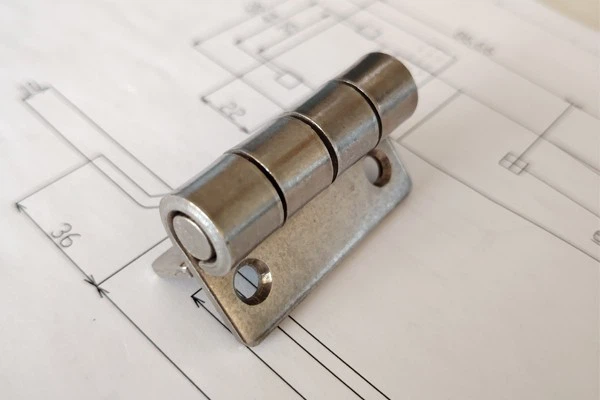 Chinese Factory 3mm Stainless Steel Industrial Hinges