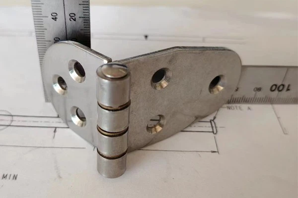 OEM Rounded Corner Flush Hinge Ball Bearing Door Hinge