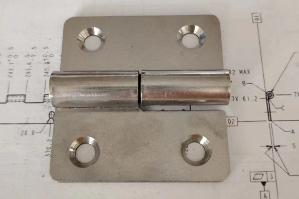 Brushed Inside Door Hinges